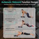 Curler with 4 Wheels: Automated Rebound Stomach Wheel for Core Worko... - Image 3