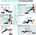 Curler with 4 Wheels: Automated Rebound Stomach Wheel for Core Worko... - Image 6