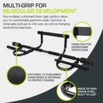 ProsourceFit Multi-Grip Chin-Up/Pull-Up Bar, Heavy Responsibility Doorway Traine... - Image 5