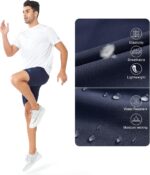 NORTHYARD Males's Athletic Working Shorts Fast Dry Exercise Shorts Gentle... - Image 3