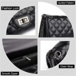 Gladdon Quilted Crossbody Purse for Ladies Stylish Women Shoulder Bag w... - Image 4