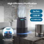 POMORON 4-in-1 Air Purifiers for Residence, Air Ionizer Unfavorable Ion Genera... - Image 6