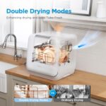 Midea MDC17P2DWW Countertop Dishwasher Moveable with 6L(1.59G) Constructed-i... - Image 4