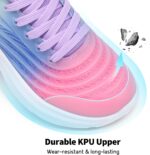 DREAM PAIRS Ladies Boys Footwear Children Tennis Sparkle Glitter Lace up Athle... - Image 3