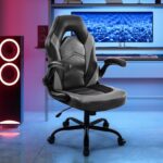 DUMOS Ergonomic Laptop Gaming Chair - Residence Workplace Desk with PU Leath... - Image 3