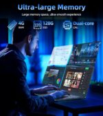 SGIN Laptop computer 17.3 Inch, Home windows 11 Pocket book Celeron I3 Processor, 4GB D... - Image 4