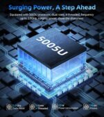 SGIN Laptop computer 17.3 Inch, Home windows 11 Pocket book Celeron I3 Processor, 4GB D... - Image 5