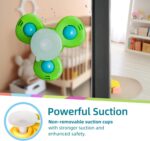LiKee Robust Suction Cup Fidget Rotating Sensory Bathtub Toys for Child 12... - Image 4