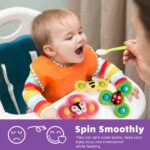 LiKee Robust Suction Cup Fidget Rotating Sensory Bathtub Toys for Child 12... - Image 6