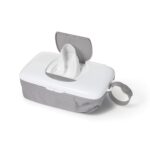 OXO Tot On-The-Go Wipes Dispenser with Diaper Pouch, Grey - Image 3