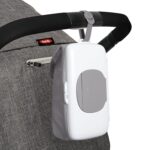 OXO Tot On-The-Go Wipes Dispenser with Diaper Pouch, Grey - Image 4