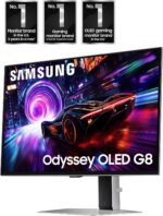 SAMSUNG 27-inch Odyssey QD-OLED G8 (G81SF), 4K, 240Hz, Gaming Monitor,... - Image 4