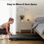 MERACH Strolling Pad, 2.75HP Quiet Underneath Desk Treadmills for House, Porta... - Image 5