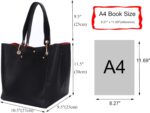 sqlp Massive Work Tote Bag for Ladies Designer Purses and Purses Large Bu... - Image 3