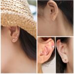 IFKM 36 PC Gold Plated Jewellery Set with 4 Necklace, 11 Bracelet, 7 Ear... - Image 5