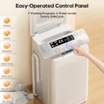 Auertech Transportable Washer and Dryer Combo Set, 18 lbs Absolutely Computerized W... - Image 3