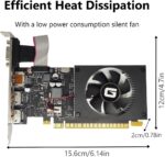 GeForce GT 730 4G Low Profile Graphics Card, 2X HDMI, DP, VGA, DDR3, P... - Image 4