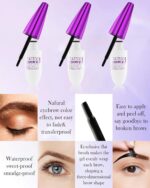 Peel Off Eyebrow Tinting Gel Package-2pcs Gray Black Tattoo Eyebrow Gel Ea... - Image 4