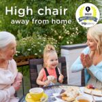 liuliuby Compact Journey Excessive Chair | Moveable Excessive Chair for Child | Ba... - Image 3