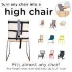 liuliuby Compact Journey Excessive Chair | Moveable Excessive Chair for Child | Ba... - Image 4