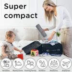 liuliuby Compact Journey Excessive Chair | Moveable Excessive Chair for Child | Ba... - Image 5