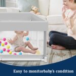Child Playpen with Mat, 50x50 Inch Playpen with Mat Waterproof for Babi... - Image 4