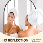 FICTOR Lavatory Mirror for Wall,2 Pack 24”x36” Arched Vainness Lavatory ... - Image 5