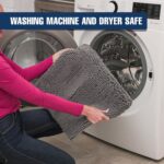 Muddy Mat® Pack of 8 - Smooth Chenille Stair Treads Non-Slip Reusable, S... - Image 5