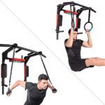 Multifunctional Wall Mounted Pull Up Bar, Heavy Responsibility Metal Chin Up Bar... - Image 3