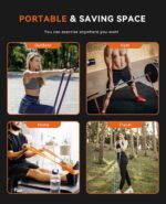 SUNPOW Pull Up Help Bands - Set of 5 Resistance Heavy Obligation Worko... - Image 5