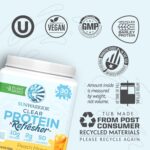 Sunwarrior Clear Protein Powder Plant-Based mostly Water Combine, Vegan and Refre... - Image 4