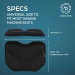 Rowing Machine Seat Cushion Suitable with Idea 2 Rower- Gel Seat ... - Image 5