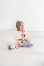 Child Socks, 12 Pairs Toddler Ankle Socks Non Slip Cotton Grip for Newb... - Image 5