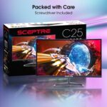 Sceptre New Curved 25-inch Gaming Monitor 240Hz 1500R HDMI x2 DP x2 Bu... - Image 3