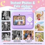 Instantaneous Print Digital camera for Children, HD Digital Digital camera, Christmas Birthday G... - Image 4