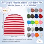 Toulite 20 Pcs Unisex Beanies Child Beanie Gentle Stretchy Cute Child Hats... - Image 4