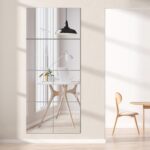 VASUHOME House Fitness center Mirrors 12 Inch x 12PCS, HD Glass Wall Mounted Mirro... - Image 3