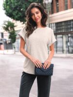 AUTOMET Ladies Shirts Fall Sweaters Common Match Quick Sleeve Tunic Tops... - Image 3