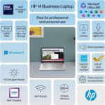 HP 14 Laptop computer Pc 2025 Extremely Mild, AI Copilot Scholar Enterprise, Q... - Image 3