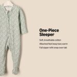Amazon Necessities x Sofia Grainge Unisex Infants' Cotton Footed Sleep a... - Image 3