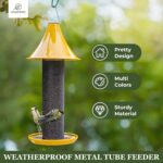 Kingsyard Thistle Chicken Feeder for Open air Hanging, All Steel, Finch M... - Image 3