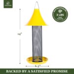 Kingsyard Thistle Chicken Feeder for Open air Hanging, All Steel, Finch M... - Image 6