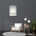 Lotus Floral Canvas Prints Artwork for Zen Workplace Decor Wall Artwork Meditatio... - Image 7