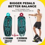 Stepper Machine with Resistance Bands, Mini Stepper with 300LBS Weight... - Image 3