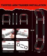 Tornado Arm Coach, Adjustable 5 Resistance Ranges (40-130 lbs) Chest... - Image 6