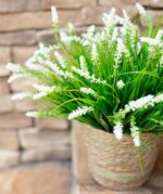 Synthetic Faux Out of doors Vegetation Flowers for Summer time Ornament,10 Bundle... - Image 8