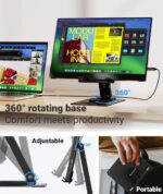 Transportable Monitor, Extremely Slim 15.6 Inch FHD IPS Laptop computer Display screen Extender ... - Image 5
