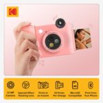 KODAK Smile+ 2-in-1 Digital Immediate Print Digital camera & Wi-fi Bluetooth ... - Image 3