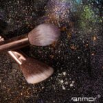 Anmor Contour and Highlighter Brush Set, Premium Blush Bronzer Face Ma... - Image 3