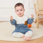 Kupretty Toddler Child Boy Fall Winter Garments Shade Block Lengthy Sleeve ... - Image 3